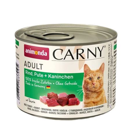 ANIMONDA Carny Adult Beef, turkey and rabbit - wet cat food - 200g