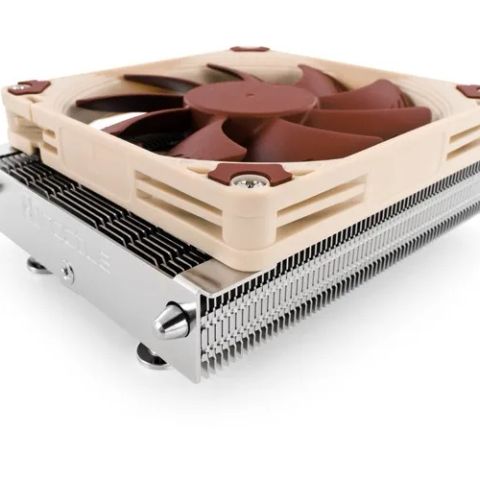 Noctua NH-L9a-AM4 Processor Cooler 9.2 cm Beige, Nickel