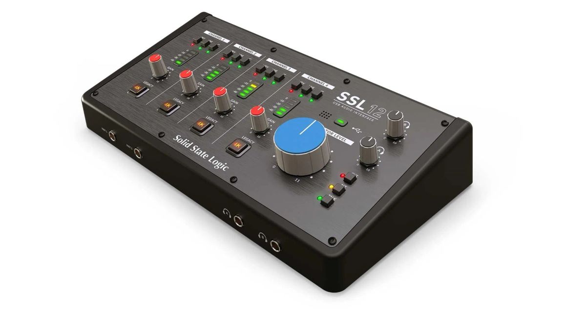 Solid State Logic SSL12 - Interfejs audio 12/8 USB-C