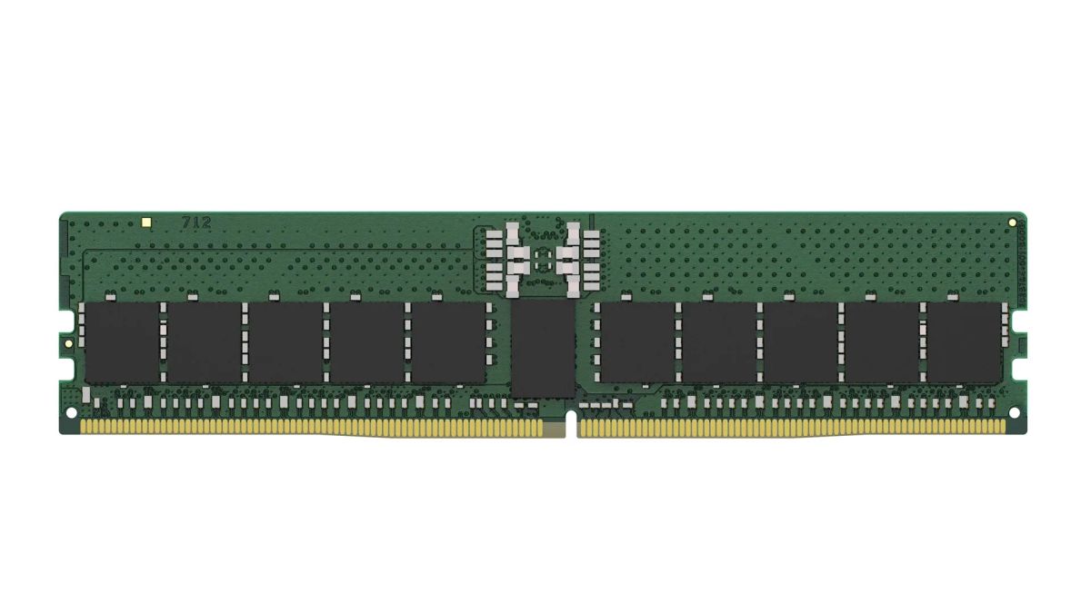 Kingston Technology 32GB, DDR5, 5600MT/s, ECC, Registered, DIMM, CL46, x80, 2RX8, 1.1V, 288-pin, 16Gbit