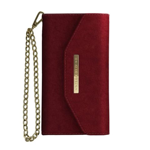 iDeal Of Sweden iPhone X ümbris Mayfair Clutch Velvet Red