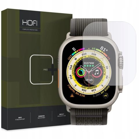 Apple watch ultra 49mm kaitseklaas HOFI Clear