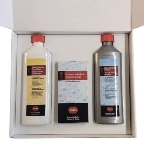 NIVONA CLEAN 3 BOX Coffee machine cleaning kit Descaler/ Tablets/ Liquid