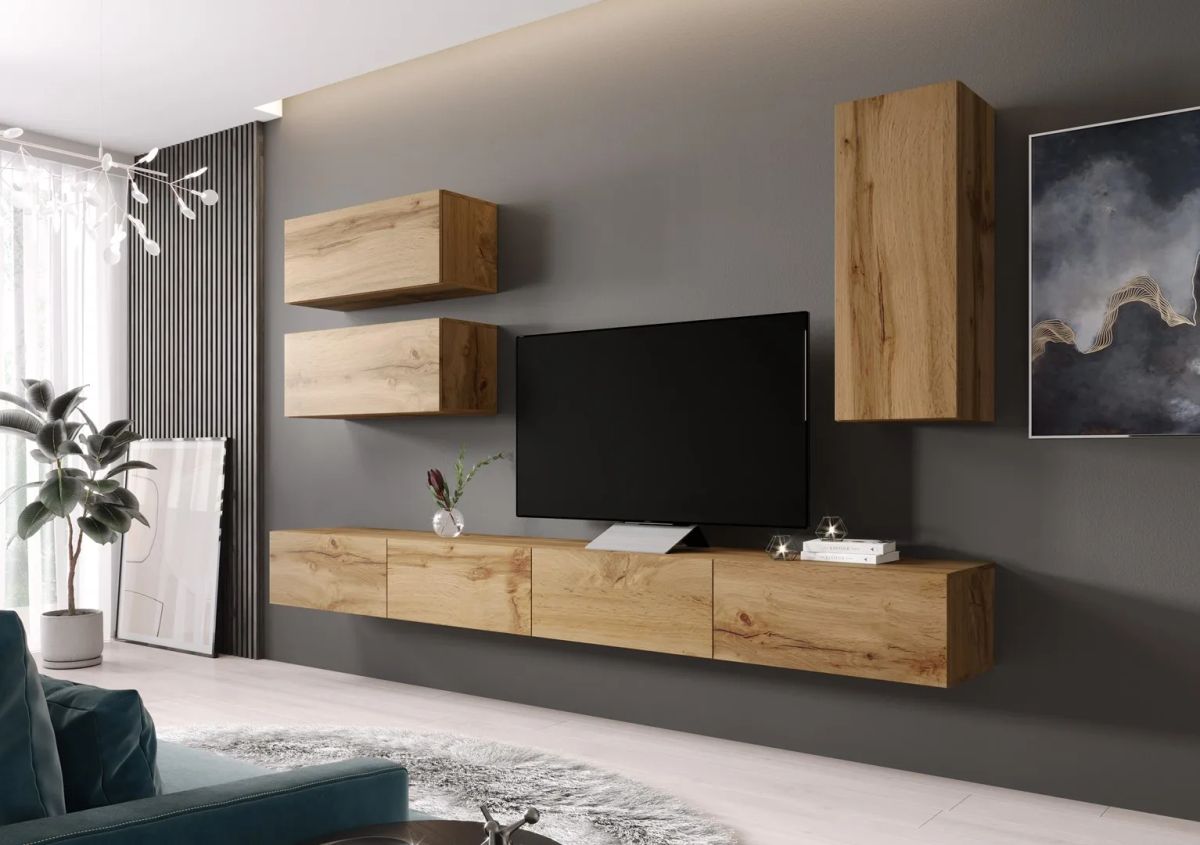 Cama Living room cabinet set VIGO 13 wotan oak/wotan oak matt