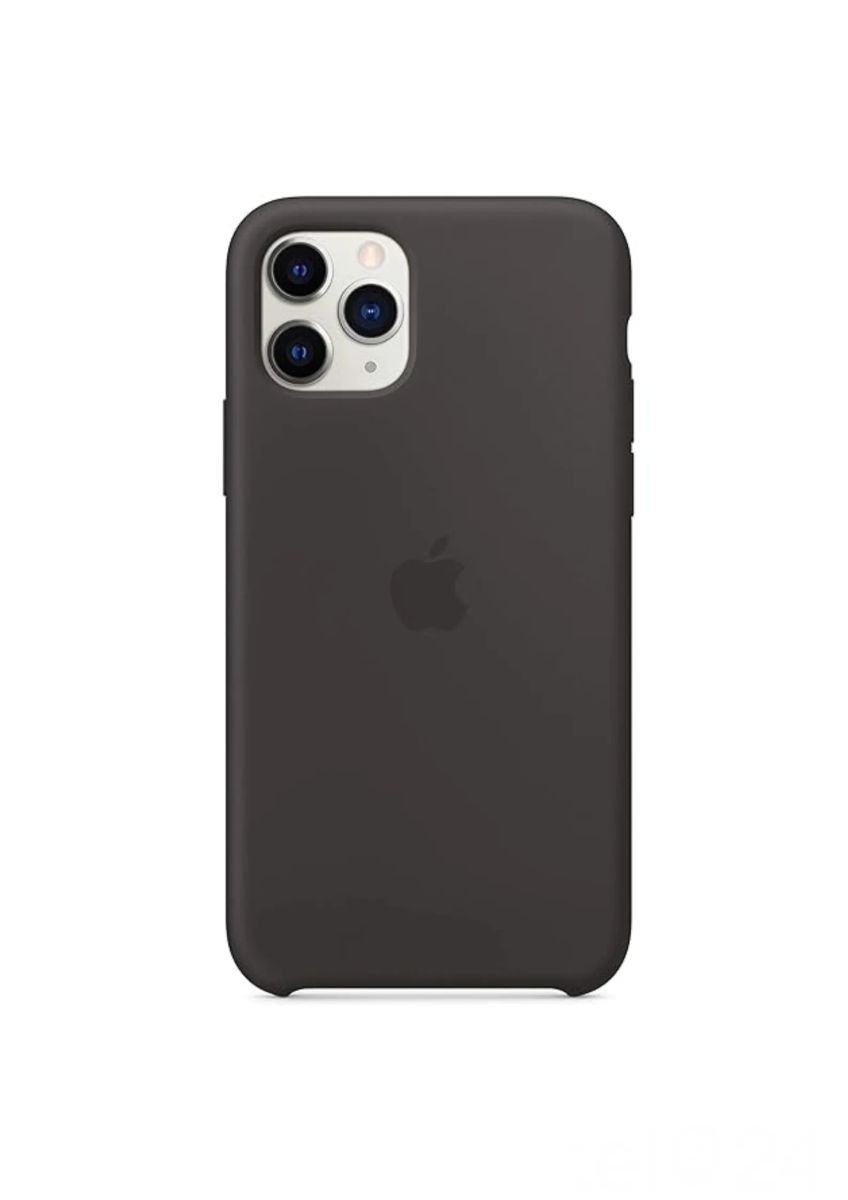 iPhone 11 Pro Max Silicone Case Black Originaal Ümbris