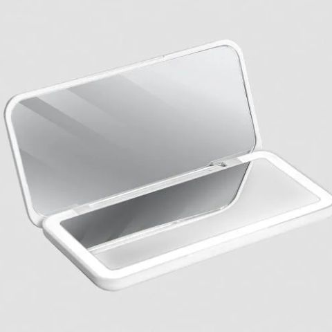 Cosmetic mirror with LED light, white KZ2010 CONCEPT