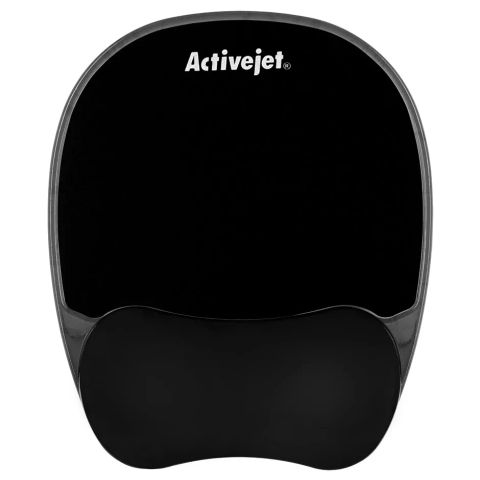 Activejet black gel mouse pad