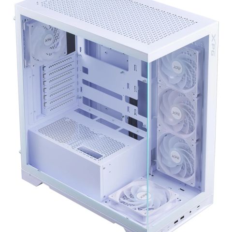 Case|ADATA|INVADER X BTF|MidiTower|Case product features Transparent panel|ATX|MicroATX|MiniITX|Colour White|INVADERXBTFMT-WHCWW