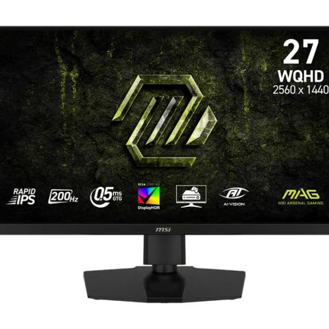 LCD Monitor|MSI|27 "|2560 x 1440 pixels|Wide Quad HD|Native aspect ratio 16:9|LCD|Flat|MAG274QPFE20