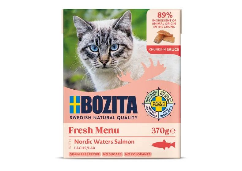 BOZITA Chunks in sauce with Salmon 370g