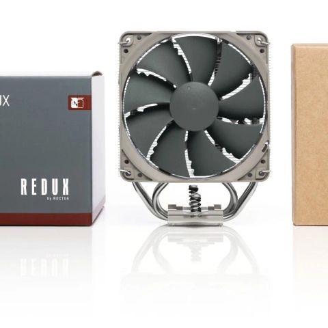 Noctua NH-U12S redux Processor Cooler 12 cm Grey, Stainless steel