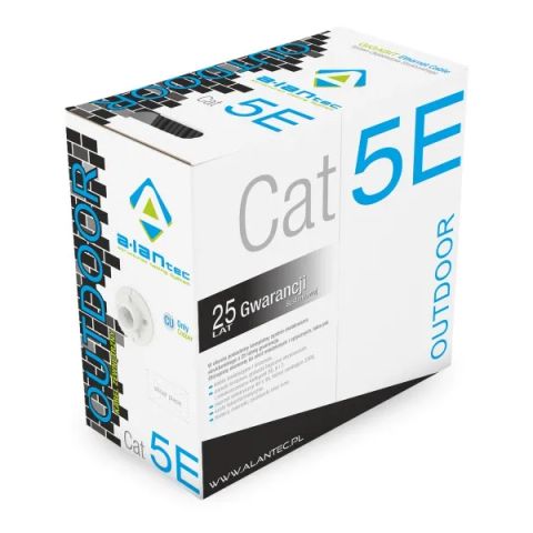 Alantec KIF5OUT305 networking cable Black 305 m Cat5e F/UTP (FTP)