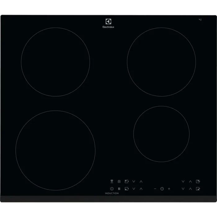 Electrolux LIR60430 hob Black Built-in 60 cm Zone induction hob 4 zone(s)