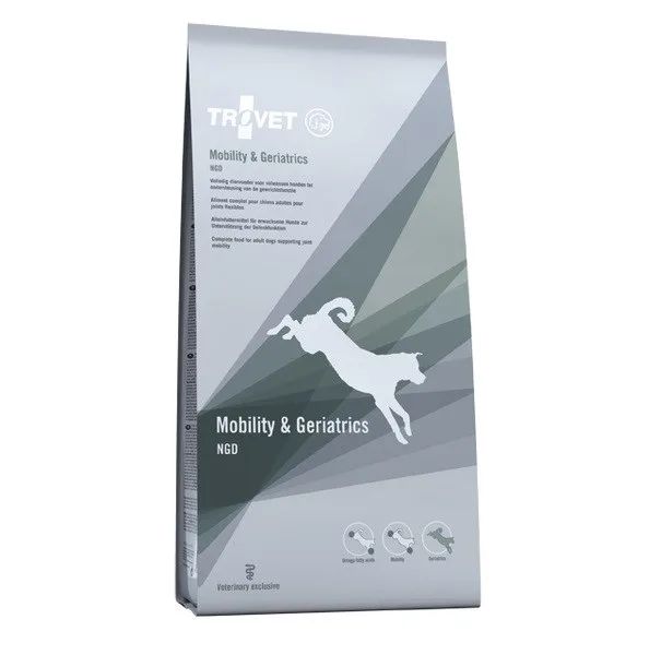 TROVET Mobility & Geriatrics MGD Poultry - dry dog food - 12,5kg
