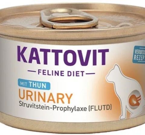 KATTOVIT Feline Diet Urinary Tuna - wet cat food - 85g