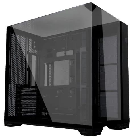 Case|LIAN LI|O11 VISION COMPACT|Tower|Case product features Transparent panel|ATX|EATX|MicroATX|MiniITX|Colour Black|G99.O11VPX.00