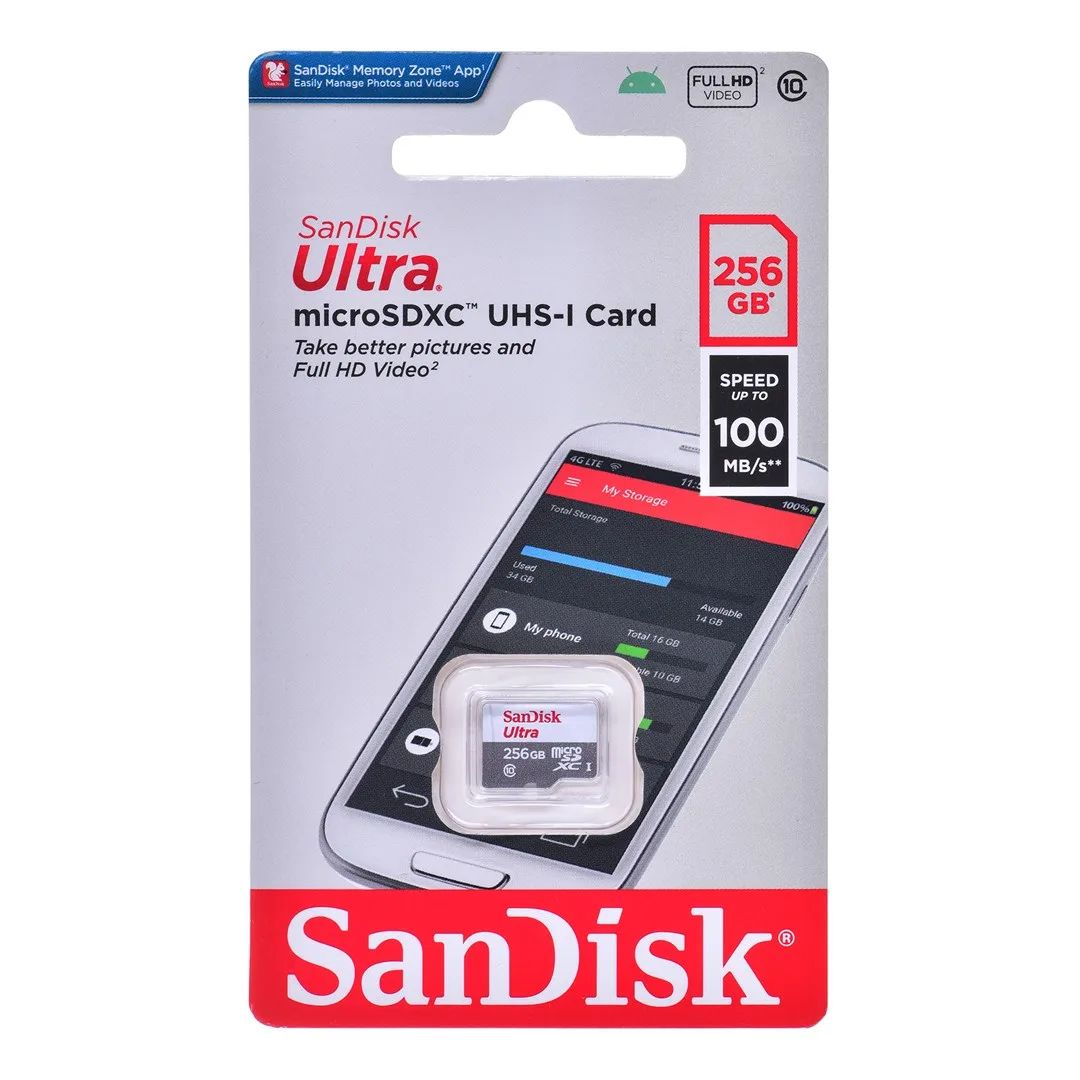 MEMORY MICRO SDXC 256GB UHS-I/SDSQUNR-256G-GN3MN SANDISK
