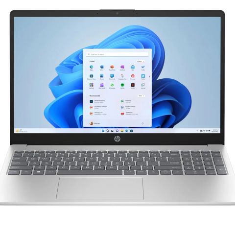 HP 15-fd1063nw Intel Core Ultra 7 155H Laptop 39.6 cm (15.6") Full HD Display 24 GB DDR5 SDRAM 512 GB SSD Wi-Fi 6 (802.11ax) Windows 11 Home AI PC Silver