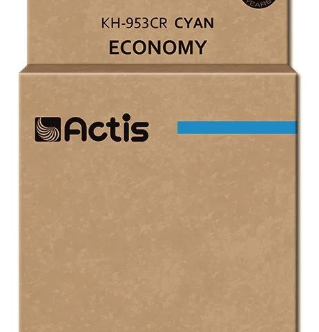 Actis KH-953CR Ink Cartridge (replacement for HP 953XL F6U16AE; Standard; 25ml; blue) - New Chip
