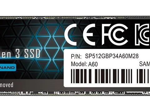 Silicon Power | A60 | 512 GB | Solid-state drive interface M.2 NVME | Read speed 2200 MB/s | Write speed 1600 MB/s