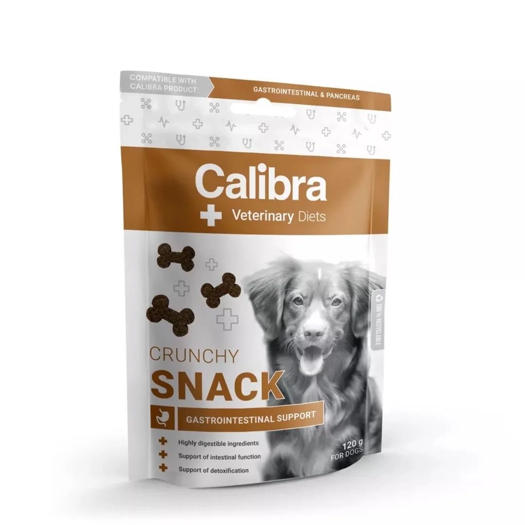 CALIBRA VD Dog Crunchy Snack Gastrointestinal - dog treat - 120g