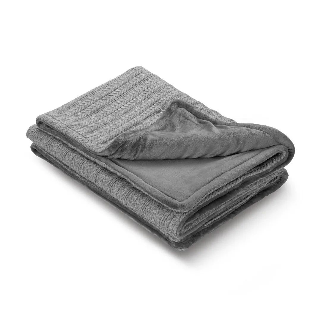 Medisana HB 680 Electric blanket 120 W Grey Plush