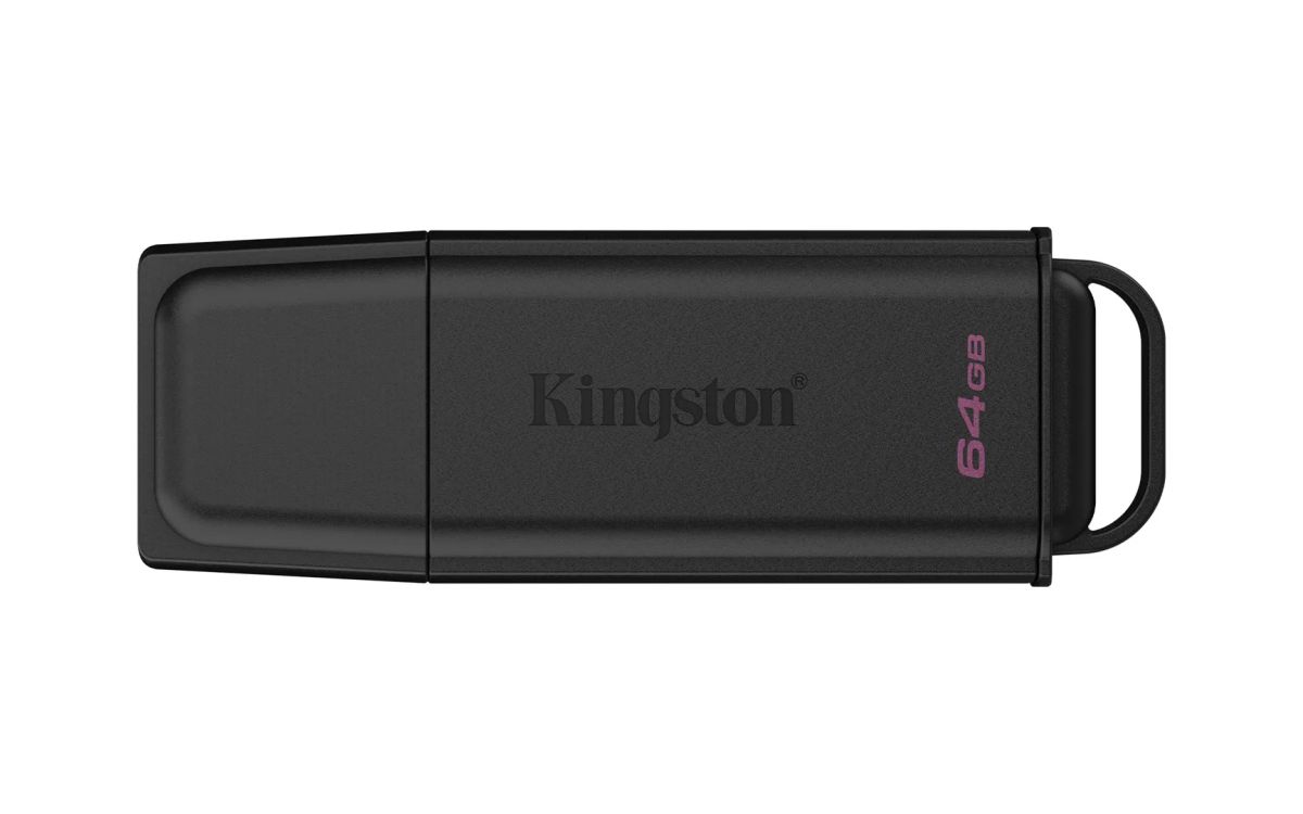 Kingston Technology DataTraveler 64GB Portable USB 3.2 Gen 1 Exodia Black