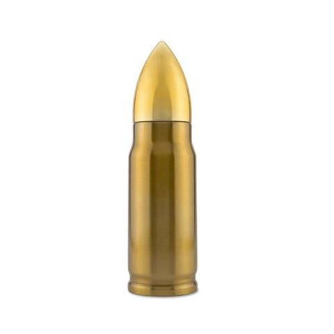 Bullet Brass thermos cartridge 350 ml