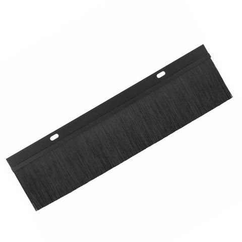 Lanberg 19" cable entry brush panel | AK-1102-B | Black