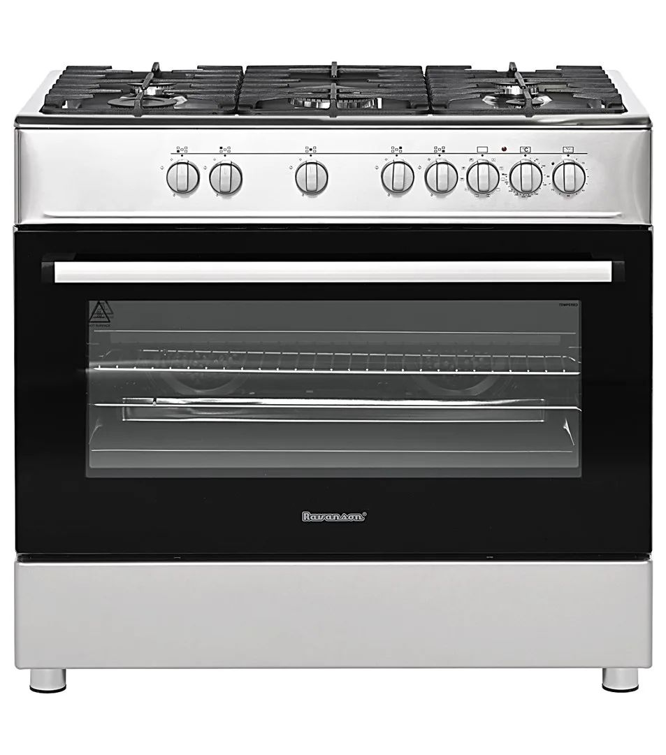 Ravanson KWGE-K90A Cheff (inox) gas and electric cooker
