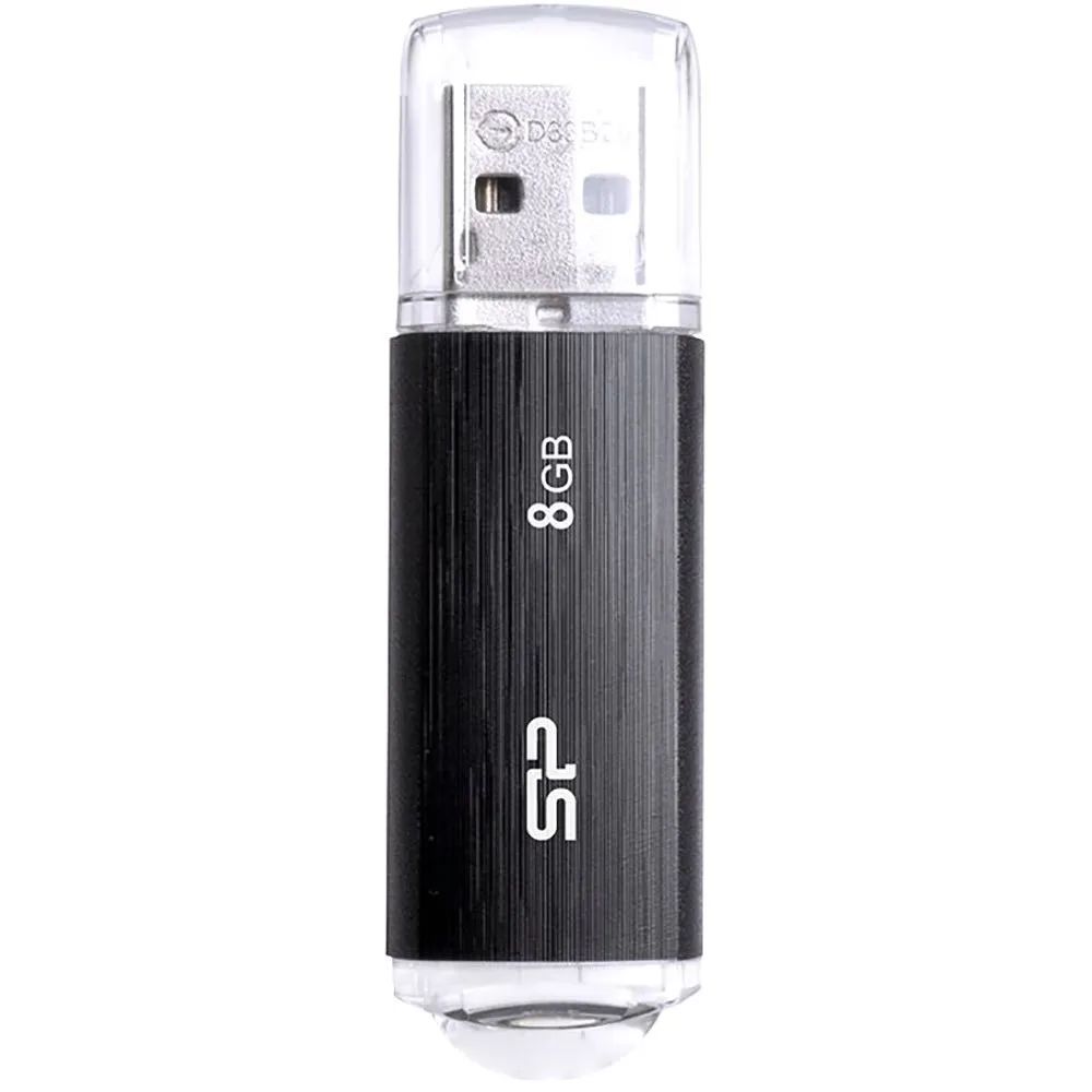 Silicon Power | Ultima U02 | 8 GB | USB 2.0 | Black