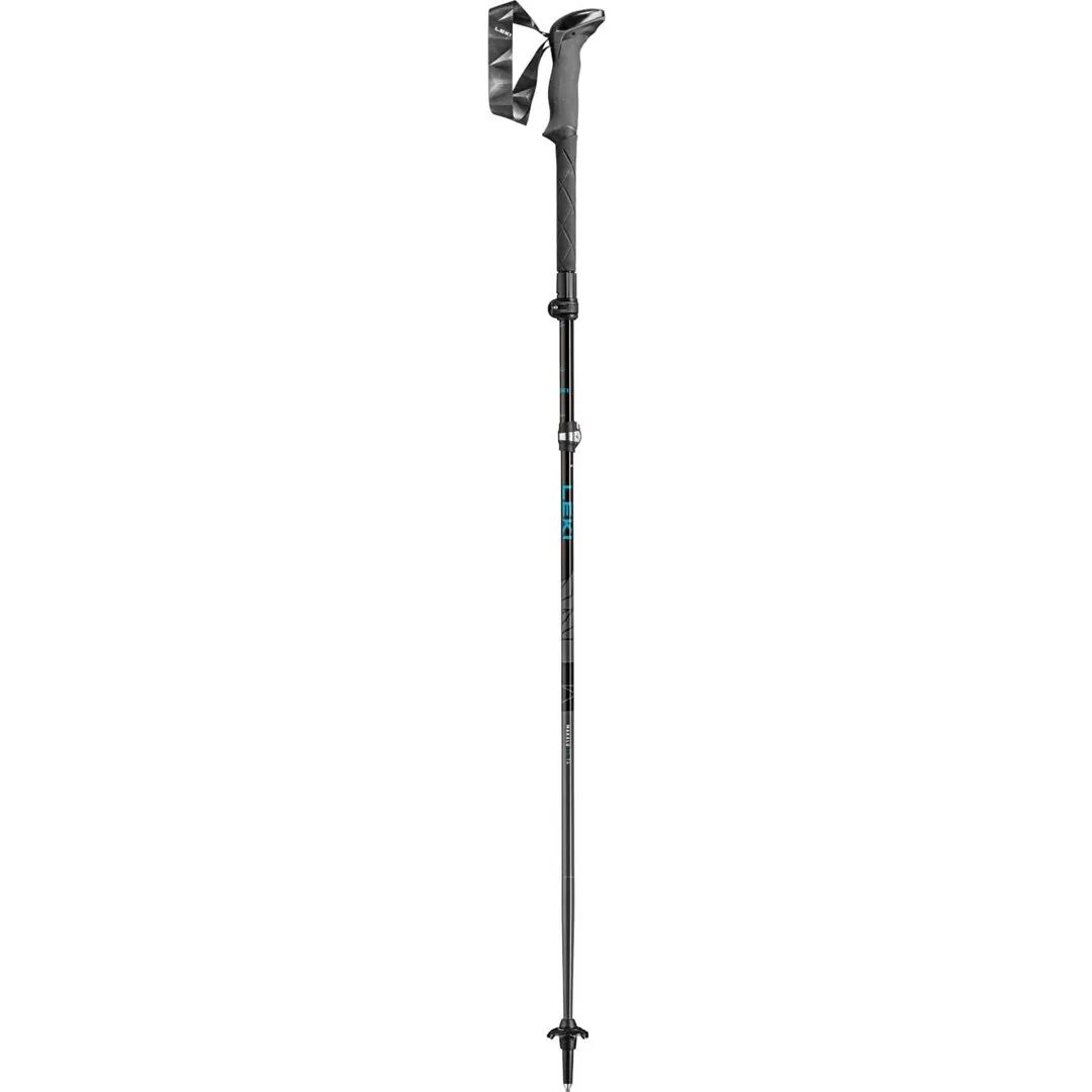 Trekking poles LEKI MAKALU FX TA, 110–130 cm, Black