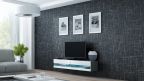 Cama TV stand VIGO NEW 30/140/40 grey/white gloss