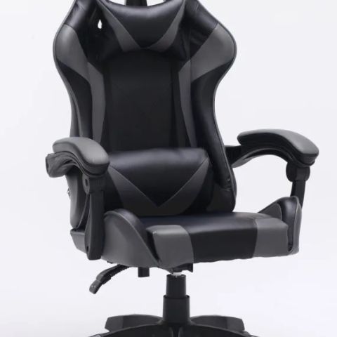 Topeshop FOTEL REMUS SZARY office/computer chair Padded seat Padded backrest