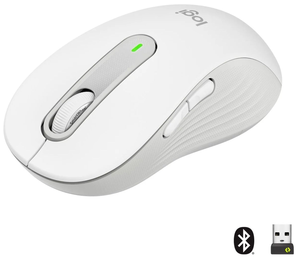 MOUSE USB OPTICAL WRL M650/WHITE LARG 910-006238 LOGITECH
