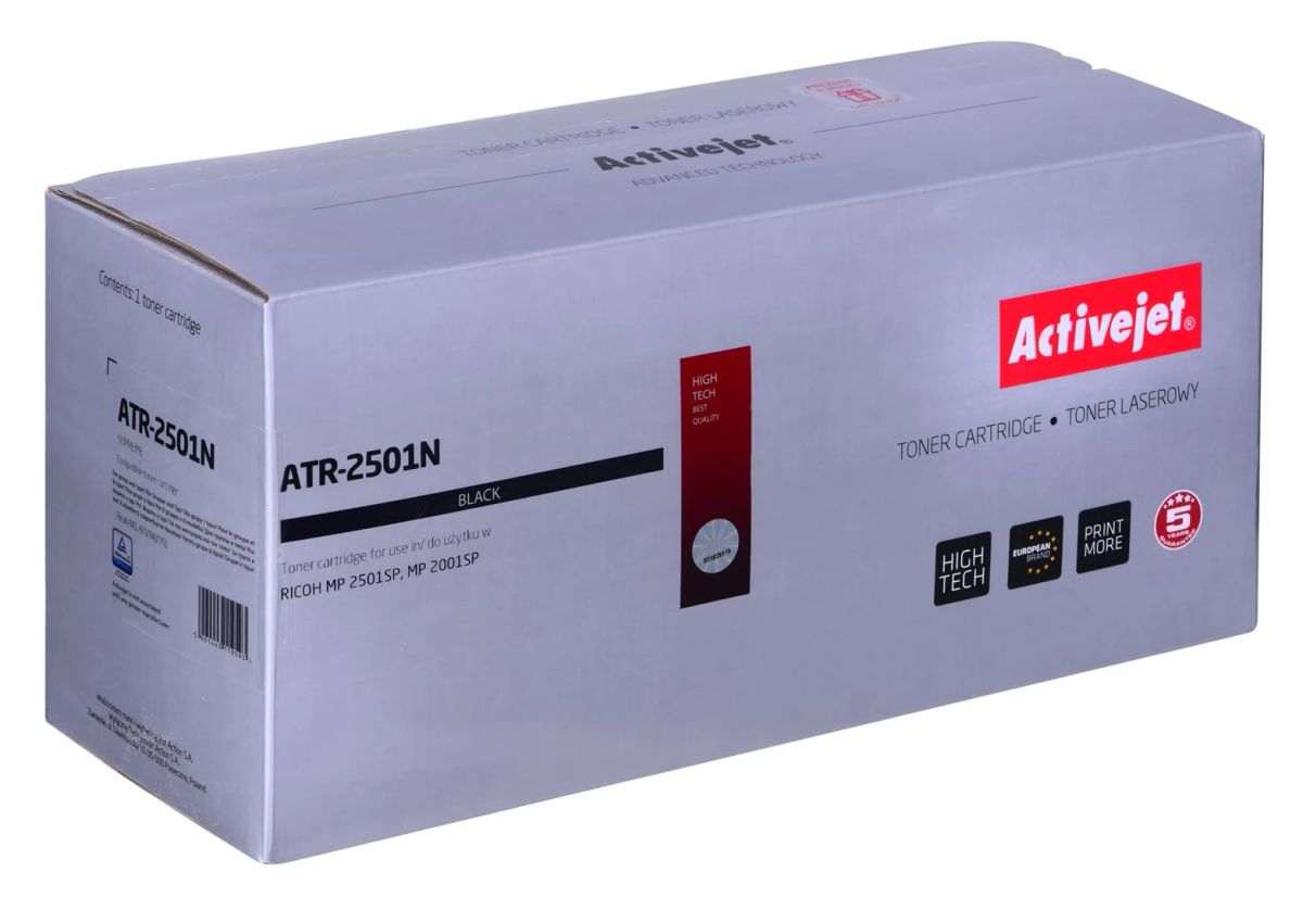 Activejet ATR-2501N Toner (replacement for Ricoh 841769, 841991, 842009; Supreme; 9000 pages; black)