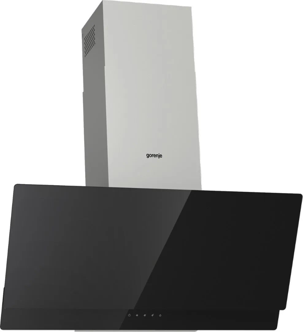 Gorenje WHI949EXBG cooker hood Wall-mounted Silver, Stainless steel 608 m³/h