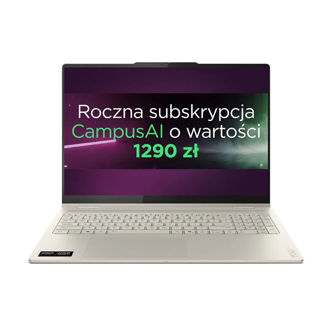 Lenovo Yoga 7 2-in-1 16AKP10 Copilot+ PC AMD Ryzen AI 7 350 Hybrid (2-in-1) 40.6 cm (16") Touchscreen 2.8K 16 GB LPDDR5x-SDRAM 512 GB SSD Wi-Fi 7 (802.11be) Windows 11 Home