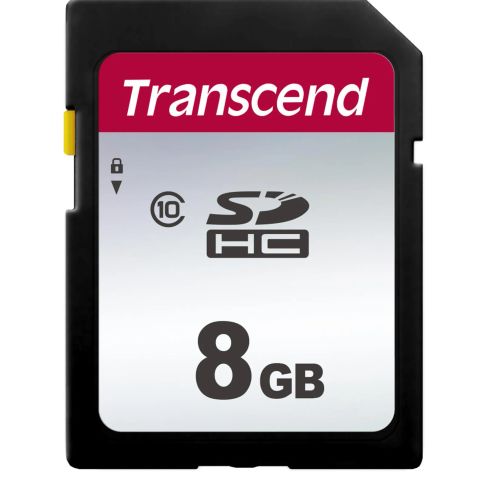 MEMORY SDHC 8GB C10/TS8GSDC300S TRANSCEND