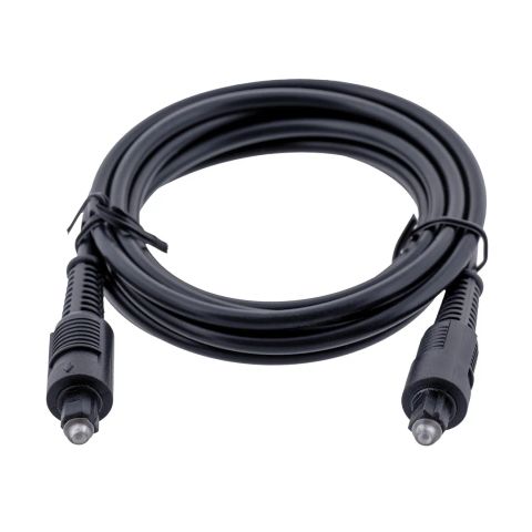 Gembird Toslink, 2m audio cable Black