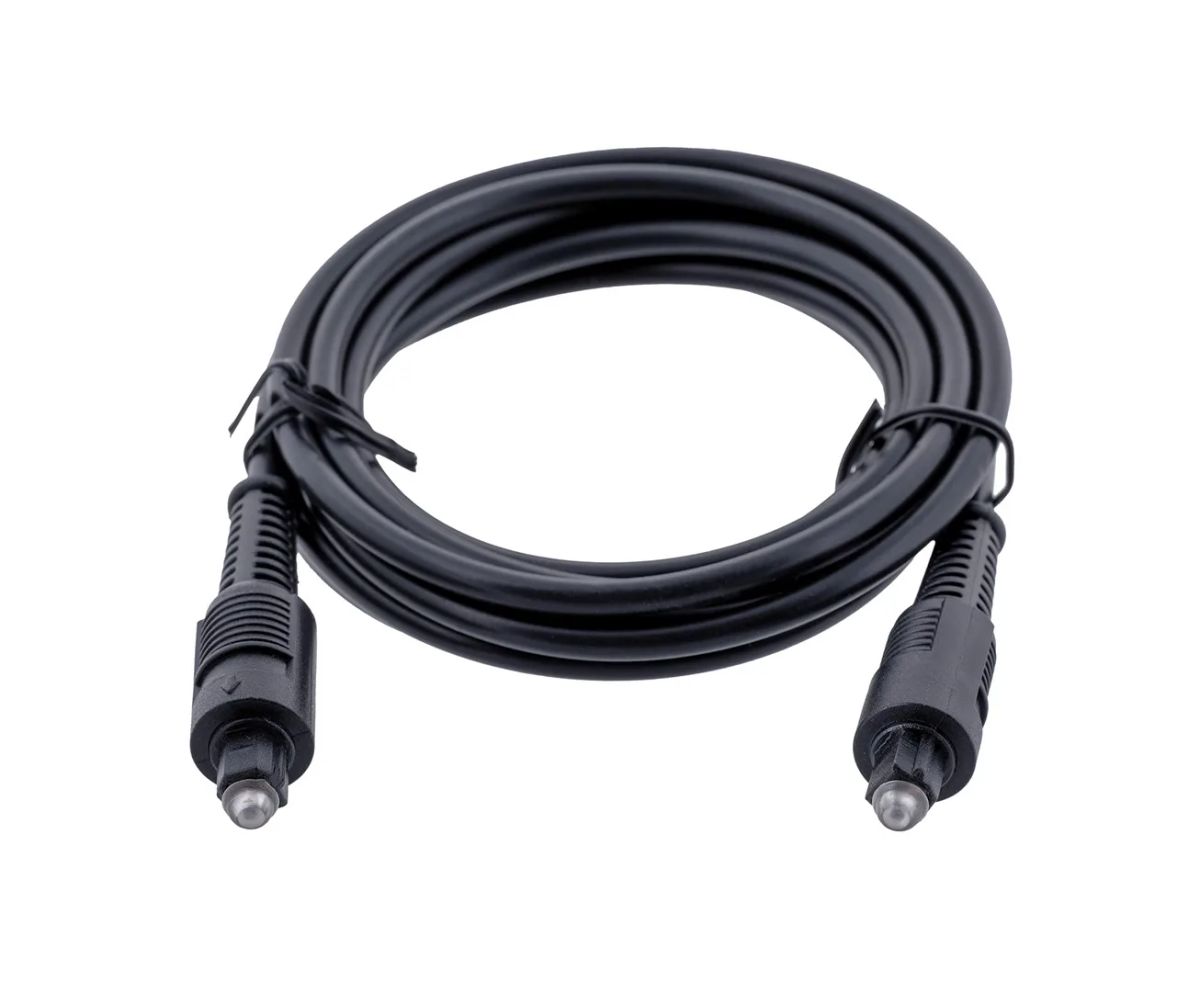 Gembird Toslink, 2m audio cable Black