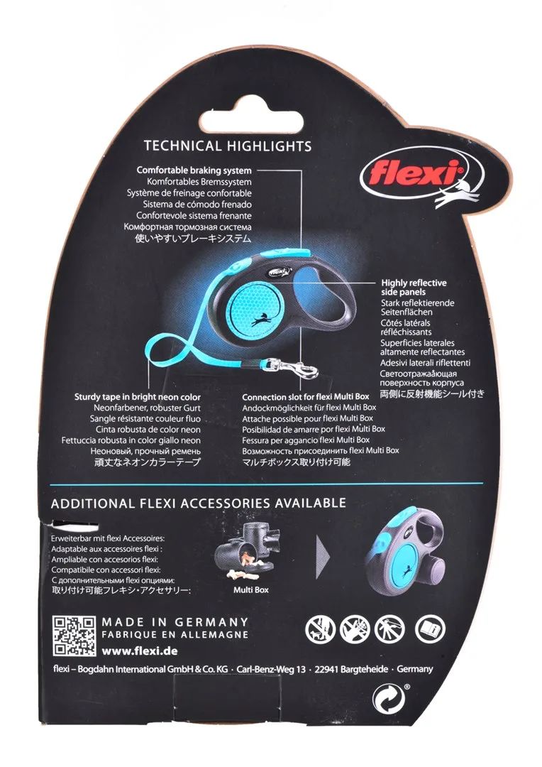 Flexi New Neon S 5 m Dog Retractable lead