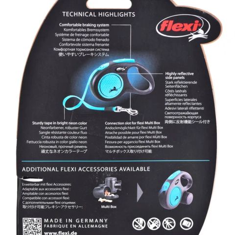 Flexi New Neon S 5 m Dog Retractable lead