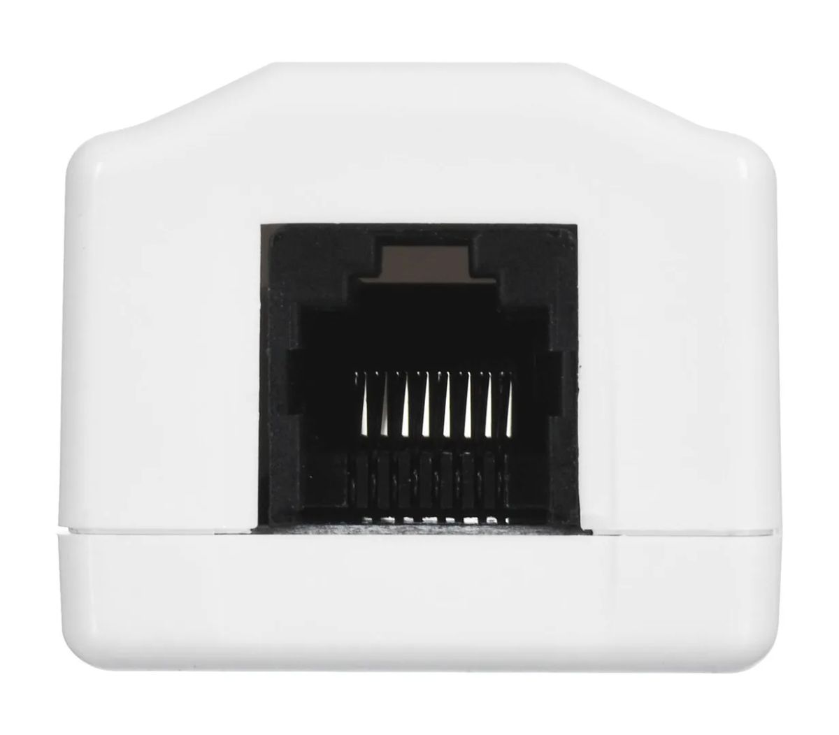 LANBERG SURFACE MOUNTING SOCKET CAT.6 1XRJ45 WHITE