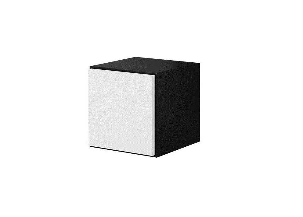 Cama full storage cabinet ROCO RO5 37/37/39 black/black/white
