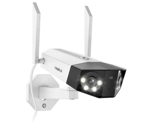 Reolink Duo Series W730 - 4K Outdoor Wi-Fi Camera, Dual-Lens, 180° Panoramic View, Person/Vehicle/Animal Detection