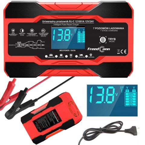 FreedConn RJ-C 121001A 12V, 10A /24V 5A battery charger