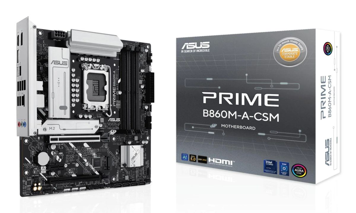 Mainboard|ASUS|Intel B860 Express|LGA1851|Micro-ATX|Memory DDR5|Memory slots 4|PRIMEB860M-A-CSM