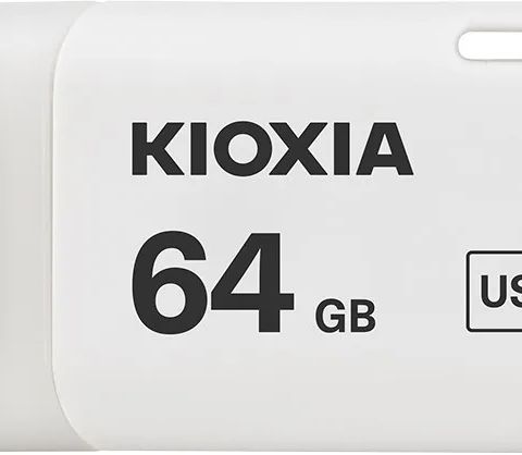 Kioxia TransMemory U301 USB flash drive 64 GB USB Type-A 3.2 Gen 1 (3.1 Gen 1) White