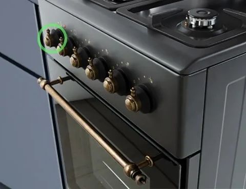 MPM MPM-56-KRM-13 Gas/electric cooker Black